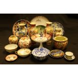 Oriental Ceramics - a collection of Chinese and Japanese Satsuma pottery,