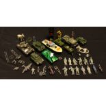 Die-Cast Models - Dinky Toys military models, soldiers,