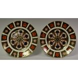 Ceramics - a Royal Crown Derby 1128 plate, 21.
