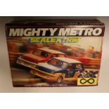 A Scalextric set, Mighty Metro,