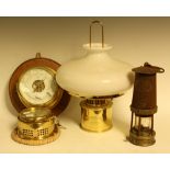 A John Davis & Son Allsaints Works, Derby, Davis-Kirkby miner's safety lamp,