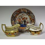 Ceramics - a 19th century Spode cream jug, pattern no 1645, c.