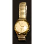 Junghans - a vintage 1950s automatic wristwatch, textured dial,