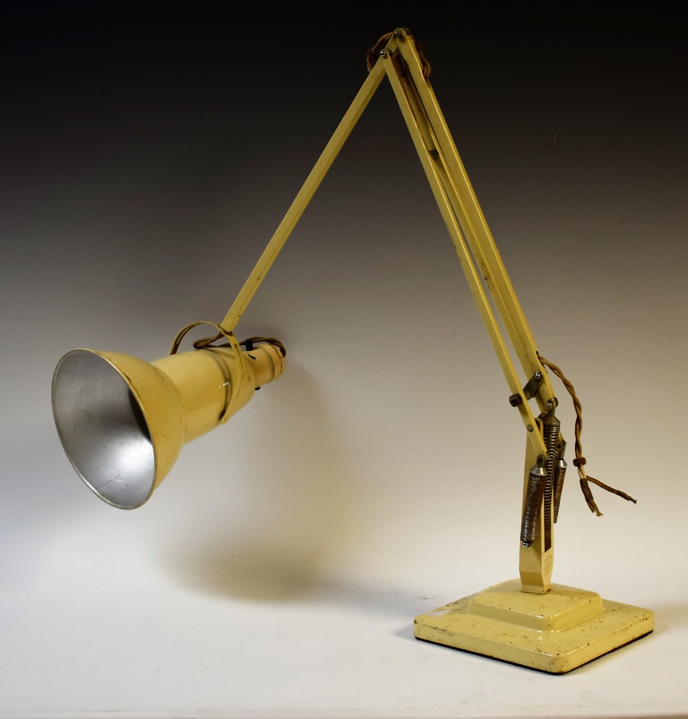A mid 20th century anglepoise lamp