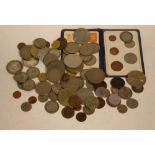 Coins - pre and post decimal mainly British coinage