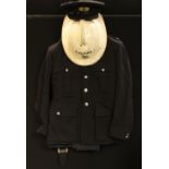 A British Fire Service Chief Officer's uniform, including dress uniform, cap and helmet,