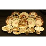 Royal Crown Derby - Old Avesbury; Royal Pinxton Roses; Beamont; Vine Cobalt; Melton; Derby Japan;