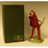 A Carlton ware figure, Mephisto, limited edition, numbered 23/500, approx 25cm high,