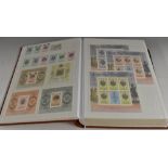 Stamps - large stockbook looks a complete 1981 Royal wedding collection including the