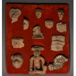 Antiquities - a collection of Pre-Columbian South American figural fragments,