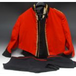 Militaria - Prince of Wales' Division, regimental mess dress of a full colonel,