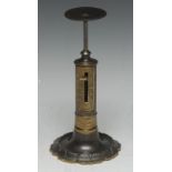 A set of early Victorian Gothic Revival letter scales, by R W Winfield, Birmingham, marked No.
