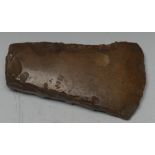 Antiquities - Stone Age, a Danien flint broad bladed daggertime axe, 10.