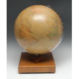 A terrestrial globe, the Phillips' Challenge Globe, by George Phillip & Son, London,