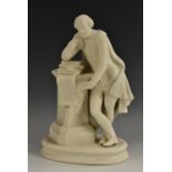 A 19th century Parian ware figure, of William Shakespeare,