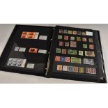 Stamps - Stockbook of GB oddities, included are errors, perfins, training stampd, railway stamps,