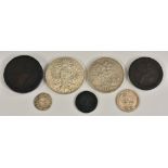 Coins, GB: Henry VIII, Second Coinage, 1533-1544 silver halfgroat, Canterbury mint,