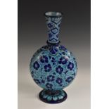 An Ottoman moon flask,