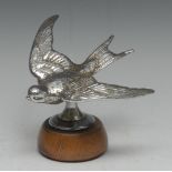 Automobilia - an Art Deco period chrome plated car mascot or hood ornament,