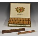 Tobacco - a box of twenty five Romeo y Julieta Cedros De Luxe cigars, boxed; another,