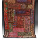 A suzani type rectangular textile, possibly Uzbek,