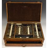Medical - Ophthalmology - a a large early 20th century optician's box,