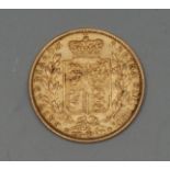 Coin, GB, Queen Victoria, Young Head Coinage, 1869 gold sovereign, obv: second large head,
