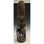 Tribal Art - an Afriican fertility figure, possibly Bamana,