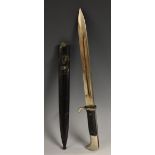 A World War II design German dress bayonet,