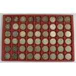 Coins, UK, a collection of mainly silver florins, including 1849 Godless AF, Gothic 1852,