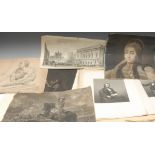 An interesting portfolio of 18th and 19th century Old Master prints and engravings,
