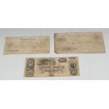 Banknotes, UK, Provincial: 19th century non-state issues: US private bank: New Orleans Canal Bank,