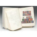 Stamps - German illustrated breifmarken album packed with stamps 1872-19620 included states