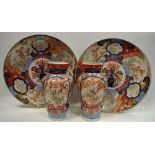 A pair of late 19th/early 20th century Japanese chargers,
