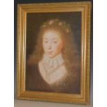 Paul Musin Portrait of a Renaissance Beauty signed, oil on panel,