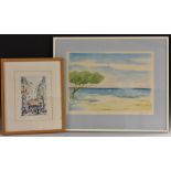 Giuseppe Capineri (1923 - 1994) Polia Seascape M-12 signed, pastel,