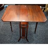 An Edwardian mahogany Sutherland table, c.