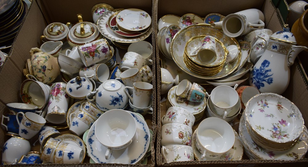 Ceramics - a Rosenthal Louis XIV part tea service; a Schumann Arzberg part coffee service;