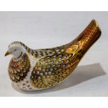 A Royal Crown Derby paperweight, Dove,
