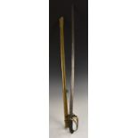 A Victorian 1845 pattern officer's sword, 83.