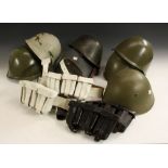 Militaria - an infantry helmet, green,