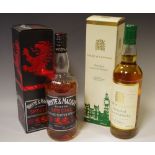A bottle of Whyte & Mackay special blended Scotch whisky,