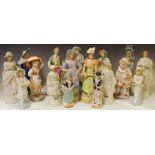 German bisque and other figures,