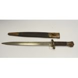 World War 1 Wilkinson bayonet, 1907, with scabbard,