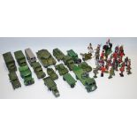 Dinky Military - a 152B Reconnaissance Car, green,