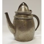 Liberty & Co - a Tudric pewter coffee pot, design no.