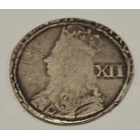 A Charles II two pence,