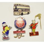 Speedway Supporters Club; West Ham Champs 1937; Rupert MD;Dunlop man;