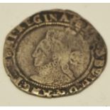 An Elizabeth I sixpence,