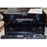 A Marantz AV Surround Receiver NV1608 , with controller,